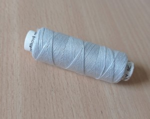 Lniane nici jasno - szare 50 m