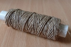 Nici lniane grube surowe 25 m