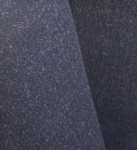 Wełna czarna tweed